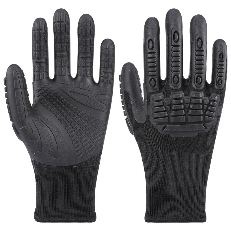 Guantes anticolisión y anticortes de cinco grados HPPE anti-corte, anti-racabo, anti-punchado, anti-choque, anti-impacto, anti-cortes