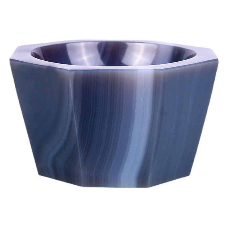 Оптовая продажа от производителя: глубокая мельница из натурального агата с толкателем, лабораторная износостойкая мельница, высокотемпературная износостойкая мельничная чаша для точного измельчения