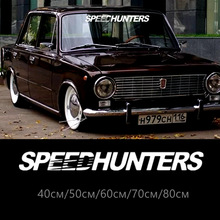 speed hunters速度猎人前挡风玻璃车贴改装贴跨境爆款反光贴纸
