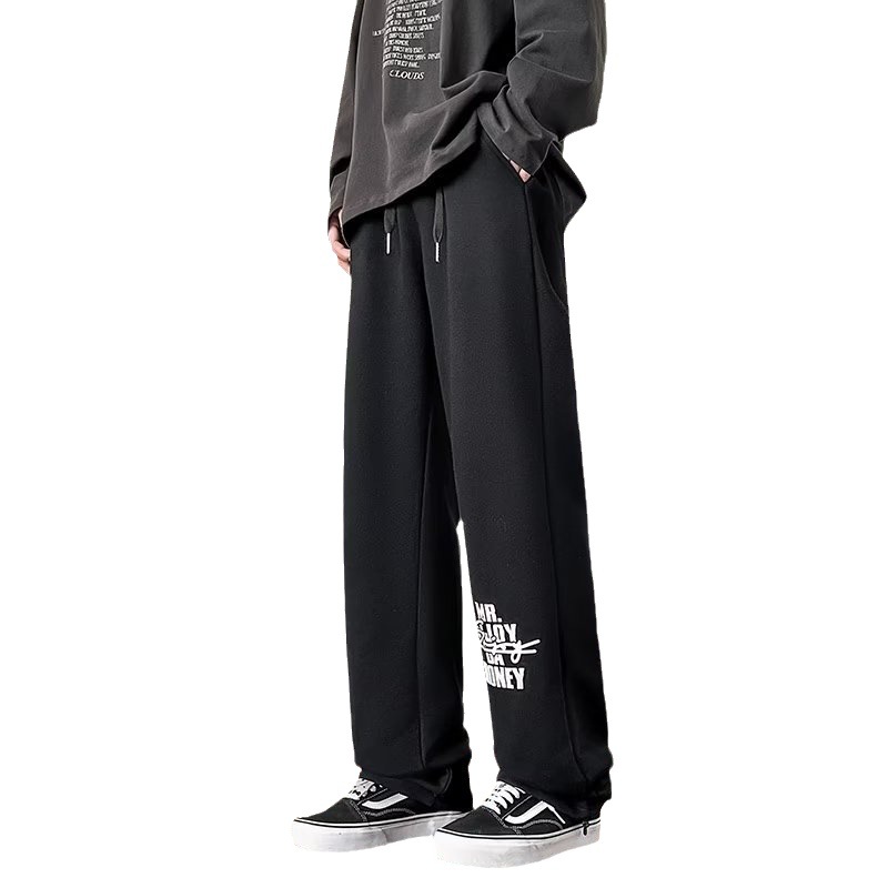 2023 primavera y otoño sueltos pantalones casuales pantalones cortos de los hombres de moda Pantalones rectos nueva llegada para hombres