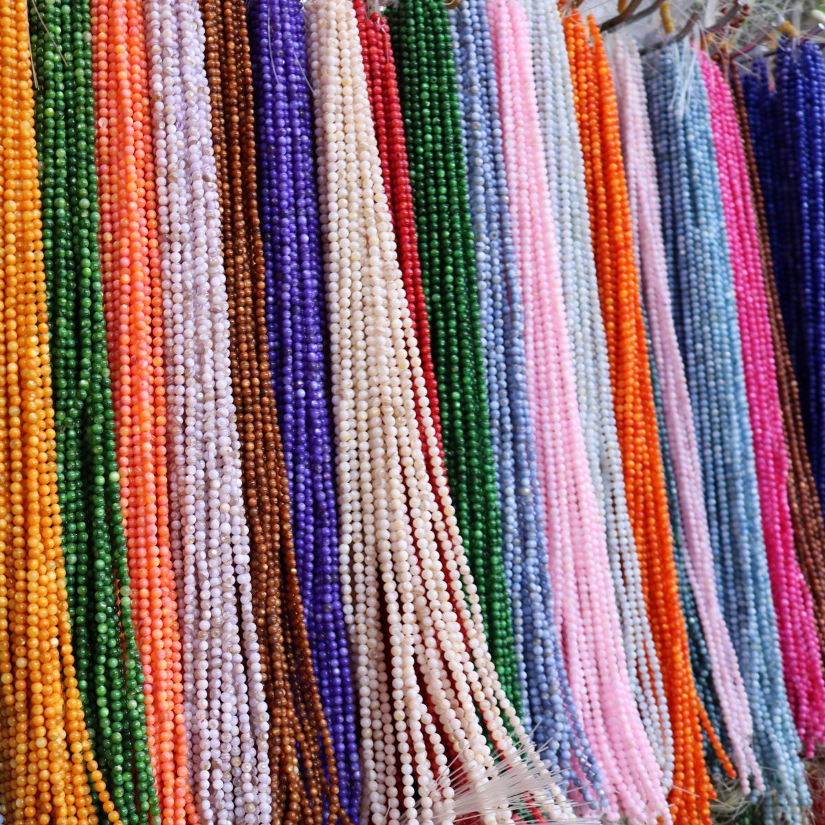 Conchas de agua dulce naturales cuentas mixtas de color 4mm color monocromático bolas perlas sueltas diy joyería accesorios joyería al por mayor image 4