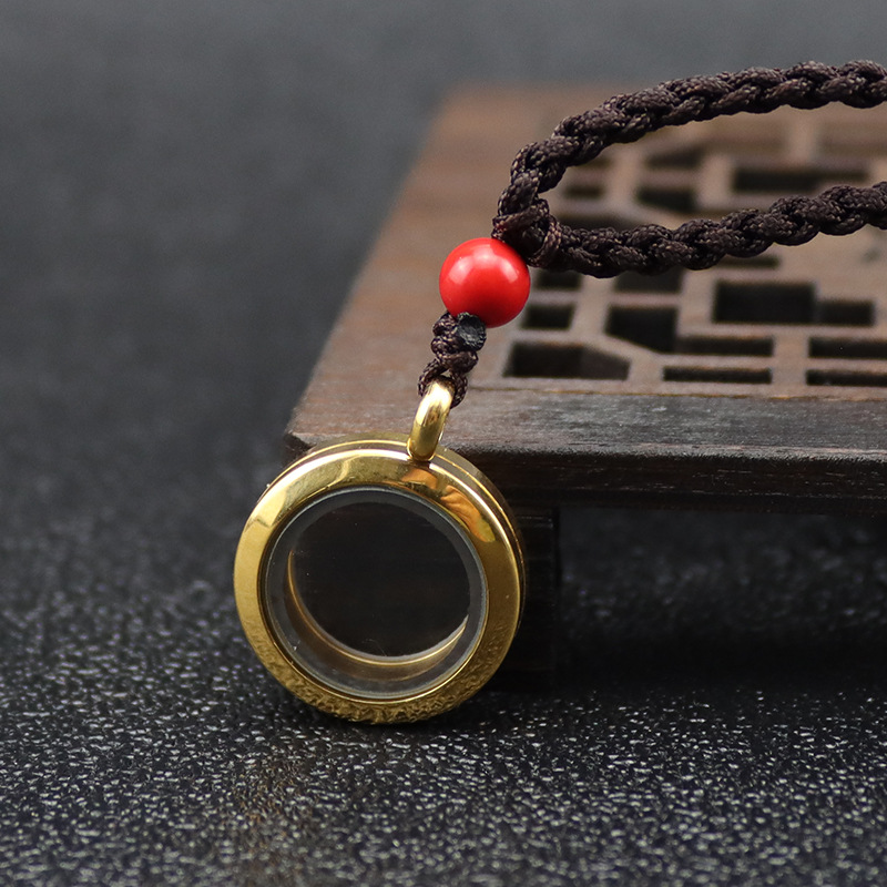 20mm 황금 진사 병 (빈 병) + 커피 로프