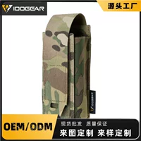IDOGEAR маленькая стальная сумка-скорпион с одним звеном, многофункциональная сумка для инструментов, сумка для фонариков, маленькая сумка для мелочей, сумка для косметики