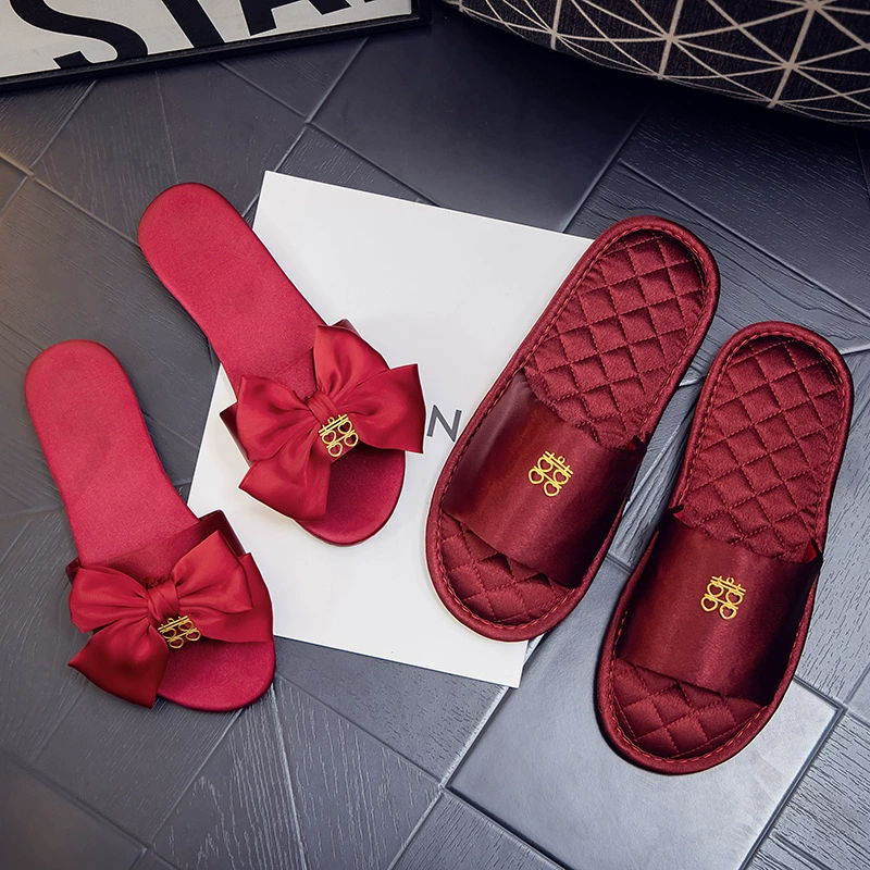 Высокие легкие роскошные свадебные тапочки женское приданое невесты Праздничная Красная свадьба фабрика прямо поколение