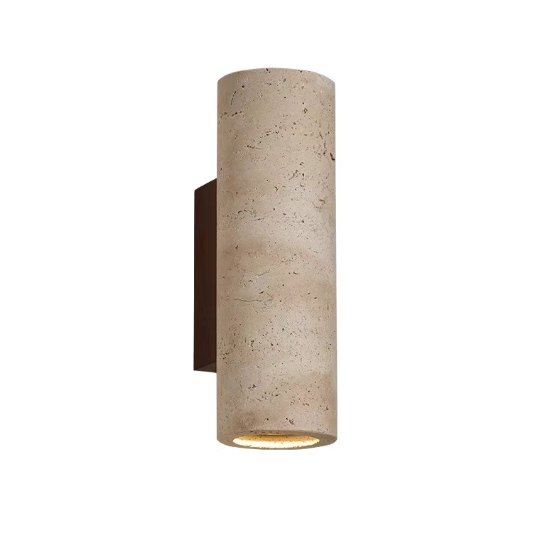 Lámpara de pared de piedra de la cueva de Huangxi, dormitorio, cabecera de la cama, hotel residencial, atmósfera interior, pasillo, control de iluminación avanzado