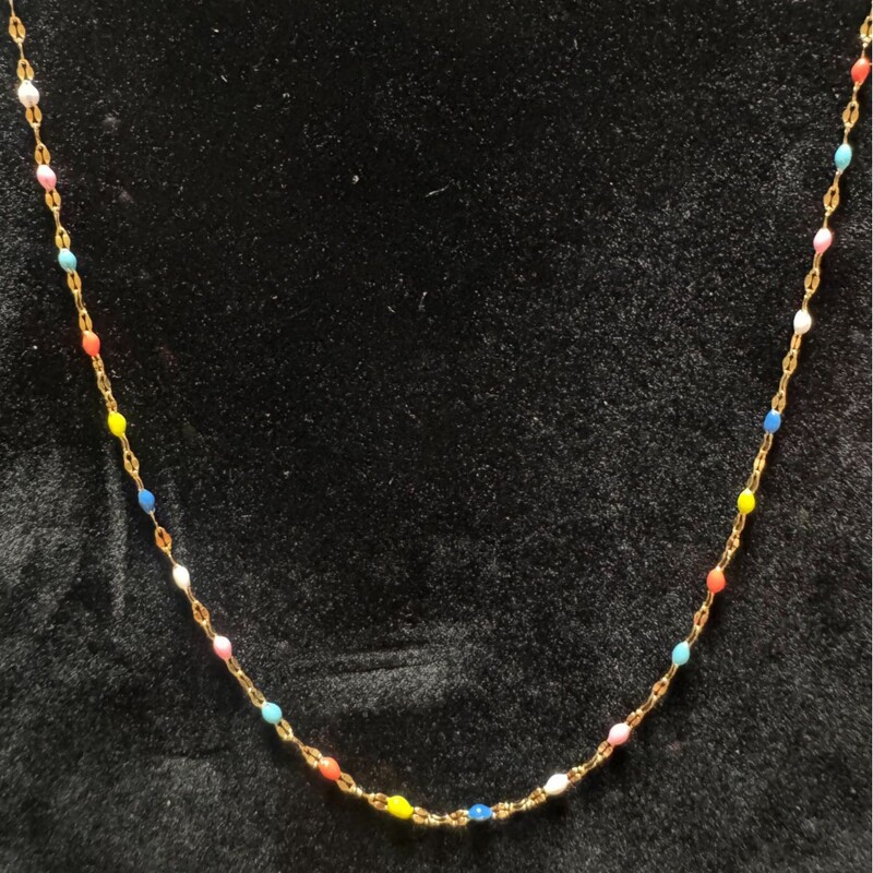 Stainless Steel Lip Chain Necklace Titanium Steel 18K Gold Color-Preserving Fashionable Enamel Chain Lip Shape Fresh and Sweet Style for Women Stainless Steel Lip Chain Necklace Titanium Steel 18K Gold Color-Preserving Fashionable Enamel Chain Lip Shape Fresh and Sweet Style for Women