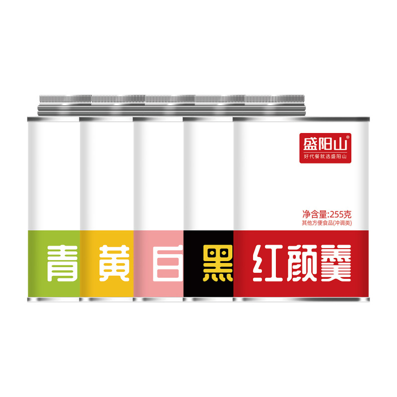 五红粉红枣黑芝麻核桃桑葚粉谷物代餐粉山药南瓜羹冲饮即食五黑粉|undefined