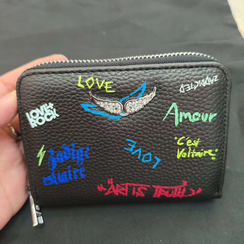 ZV bolsos de mujer de diamantes en caliente transfronterizos bolsos de cadena metálica bolsos tarjetas de cartera bolsos de mano largos bolsos de cambio monedero integrado