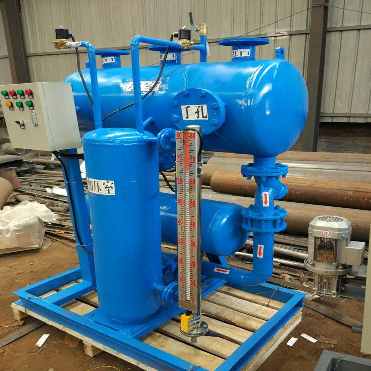 Dispositivo de recuperación de agua condensada de tipo cerrado de bomba de recuperación de agua condensada de vapor de caldera para equipo de recuperación de vapor