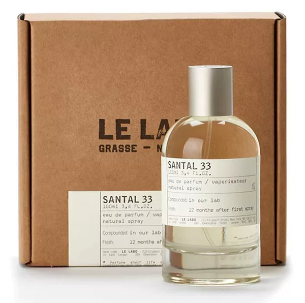 Cross-Border Hot-Selling Product Lelabo 100ml Laboratory 33 Sandalwood Fragrance Middle East Dubai Arabian Perfume Foreign Trade Wholesale