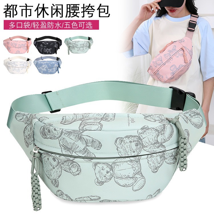 Nuevo bolso de pecho de mujer transfronterizo de gran capacidad para estudiantes de transporte de hombro al aire libre bolso de bicicleta de ocio