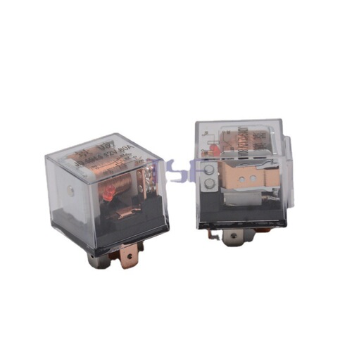 Automobile all-copper relay 80A relay automobile universal 80A relay waterproof with indicator light relay