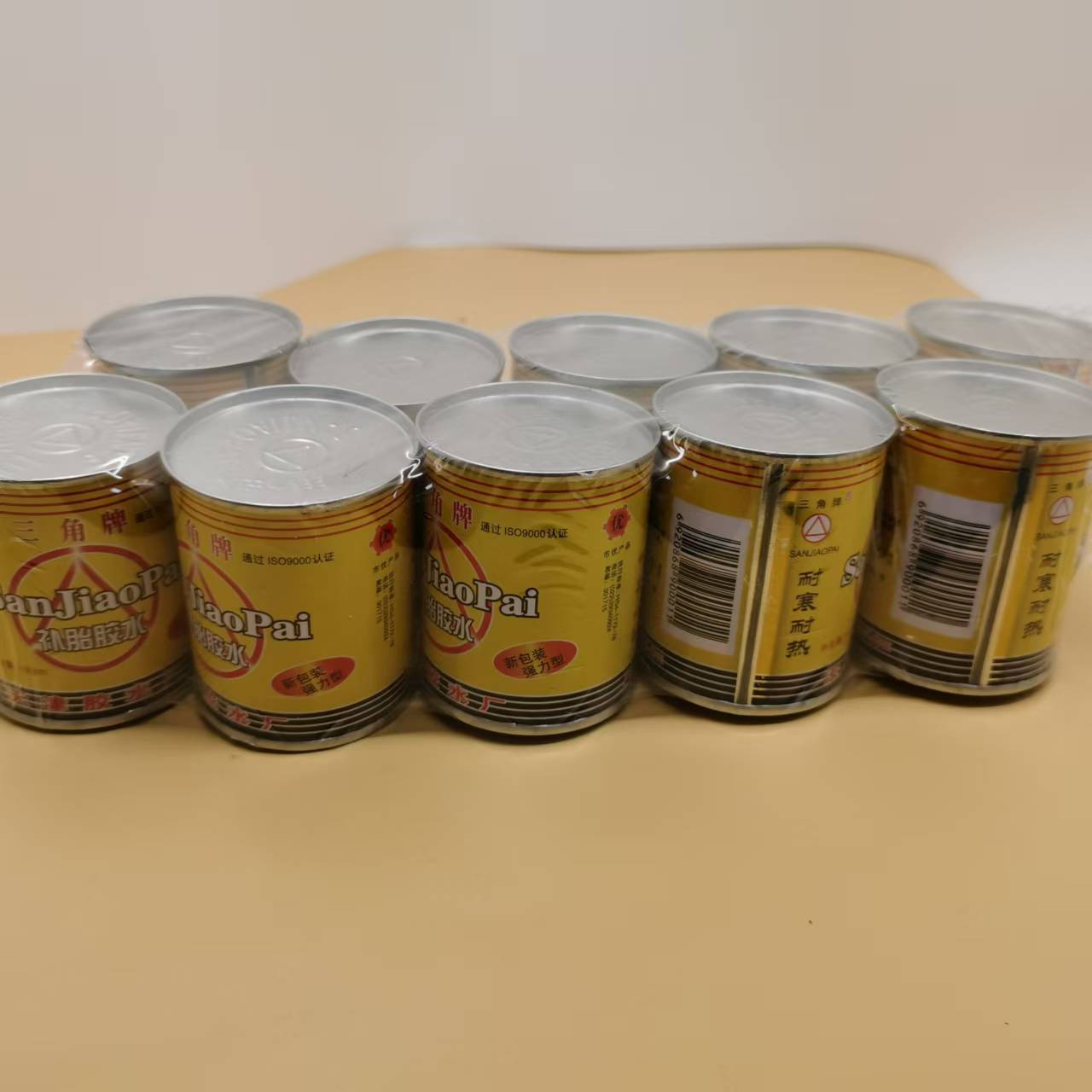 三角牌补胎胶水130ml 100瓶一箱