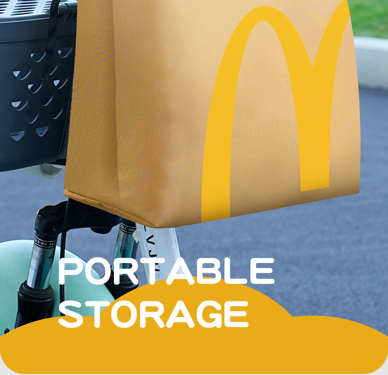 Electric Vehicle Waterproof Hanging Bag for Yadea Aima Electric Scooter Front Storage Bag Helmet Storage Bag