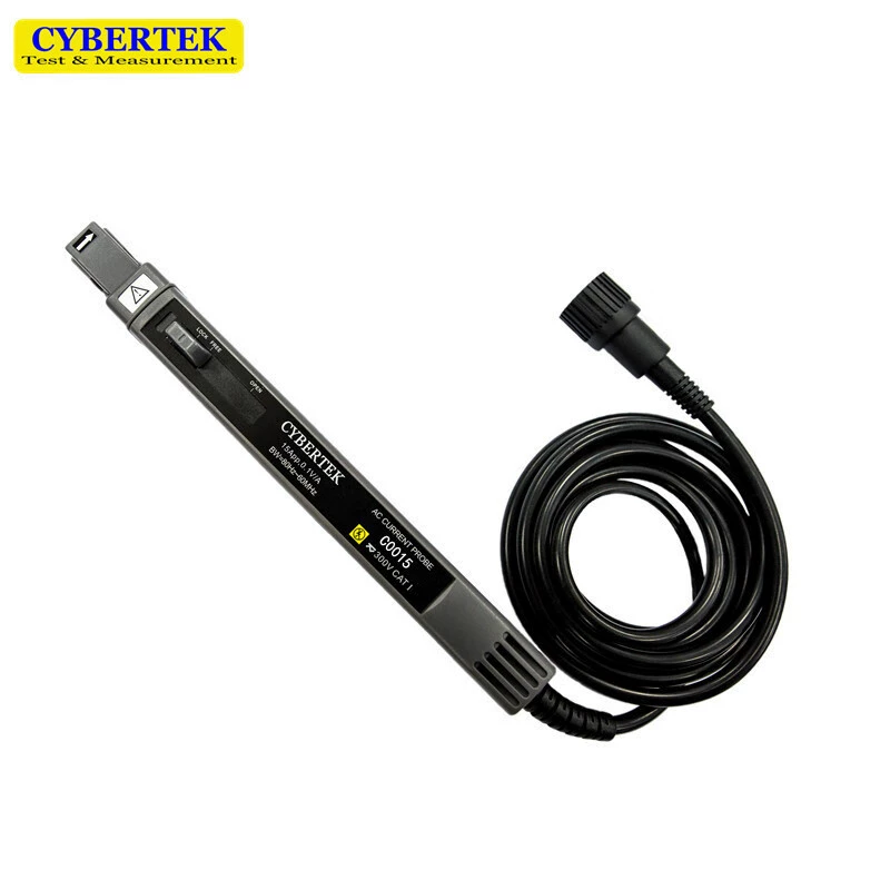 Высокочастотный токовый зонд CYBERTEK C0015 (15 А/80 Гц ~ 60 МГц), низкочастотная полоса пропускания, измерение только 80 Гц