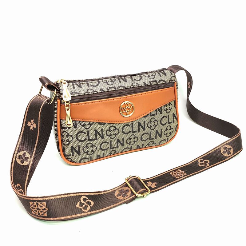 Cross-Border 2024 New Trendy Mom's Crossbody Bag Soft Leather Versatile Crossbody Bag Hot-Selling Shoulder Bag Retro