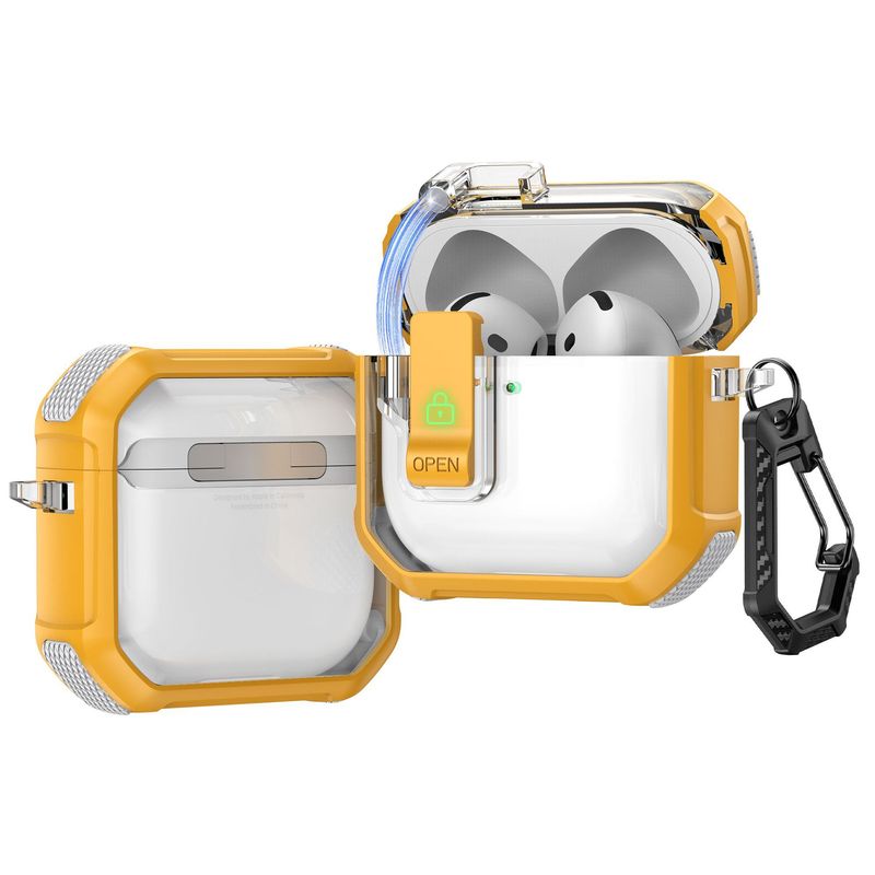 Airpodspro3保護ケース、Appleヘッドフォン保護ケース、airpods4ヘッドフォンケース、第2/3世代ヘッドフォンケースに適しています。|undefined