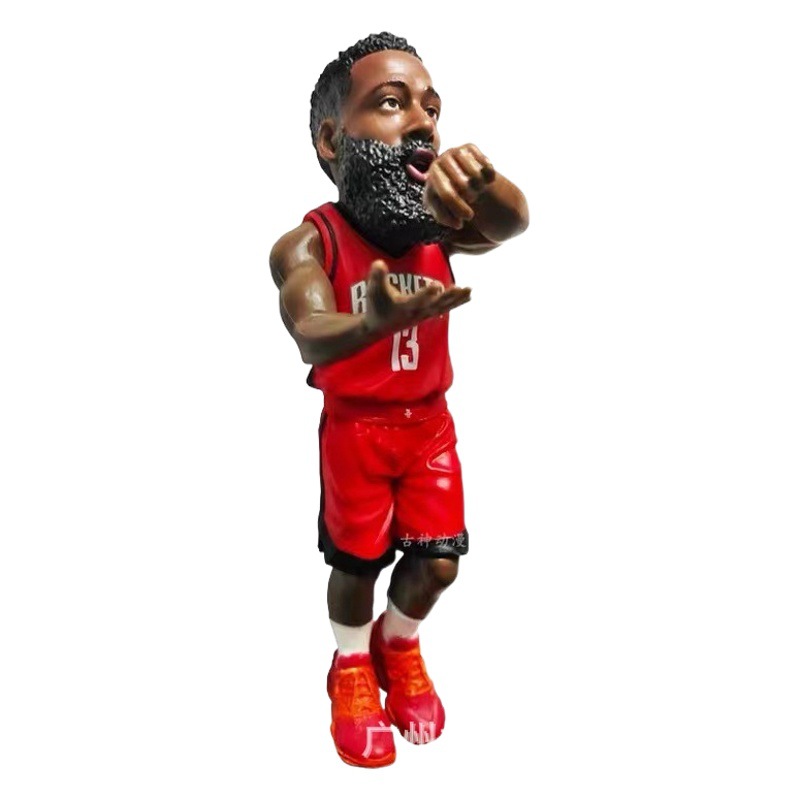 NBA estrella hecha a mano James Harden Curry Thompson baloncesto lindo Dios modelo muñeca decoración juguete regalo
