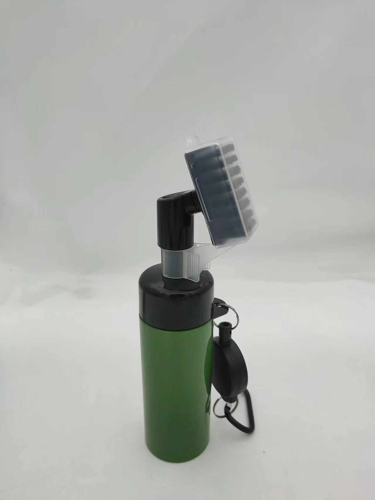 Cepillo de limpieza por aspersión de agua del club de golf tipo de empuje regadera cepillo de limpieza de la cabeza del club ranura herramienta de suministro