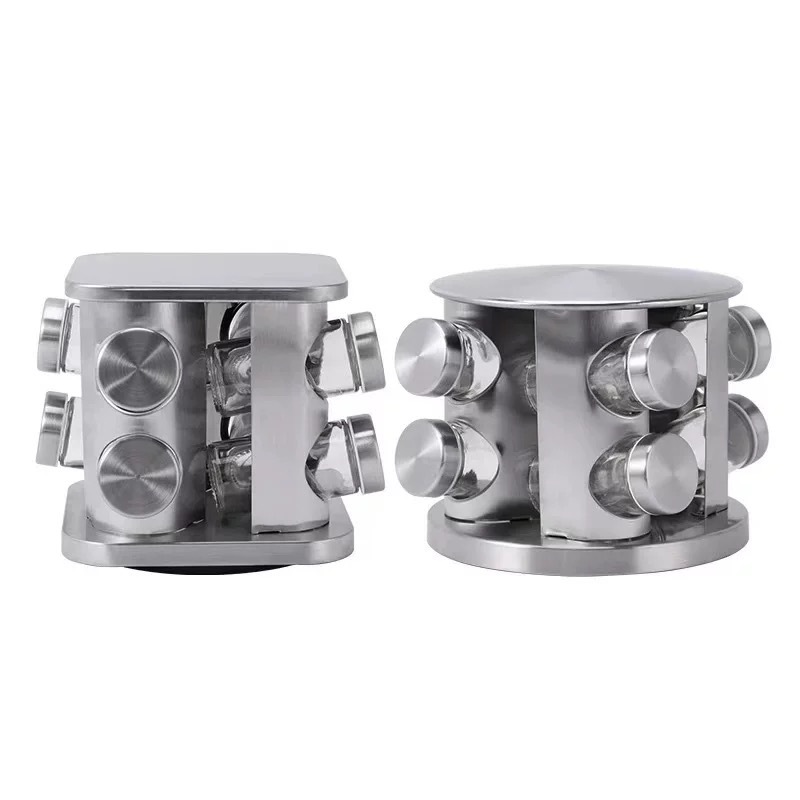Organizador Giratorio de Especias de Acero Inoxidable 304 para Cocina image 7