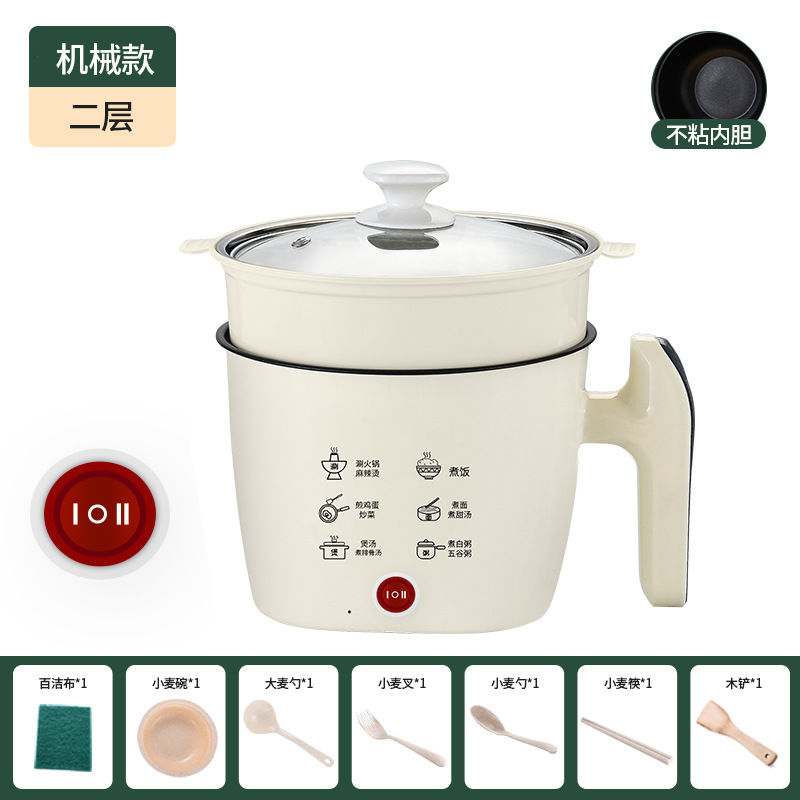 빠르고 느린 속도로 찜통을 이용해 볶고 밥을 지을 수 있습니다.