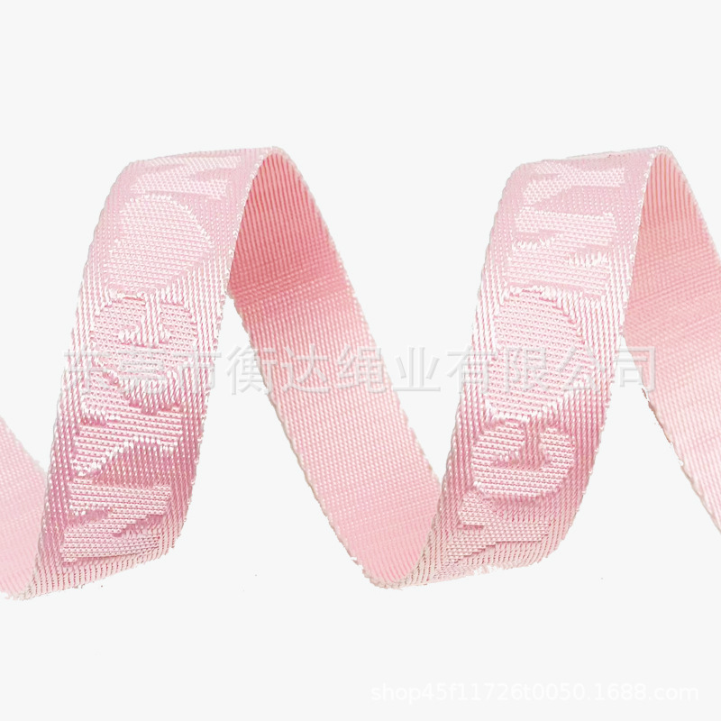 Pequeño lote personalizado 1 - 10cm color brillante imitación de nylon computadora jacquard correa de tela bolsos correa de hombro correa de accesorios de ropa