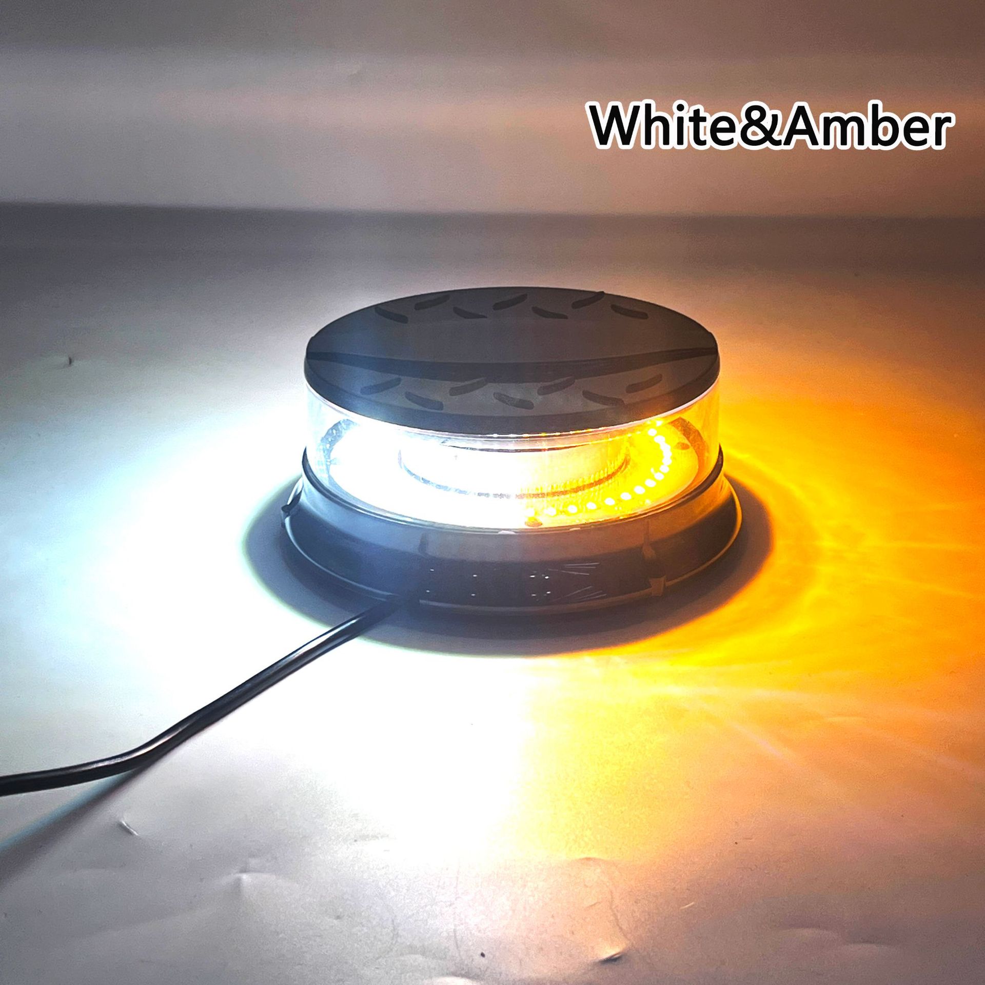One-To-Two Alarm Led Light, Roof Atmosphere Warning, Waterproof, Color-Changing Emergency Strobe Light with Strong Magnetic Base