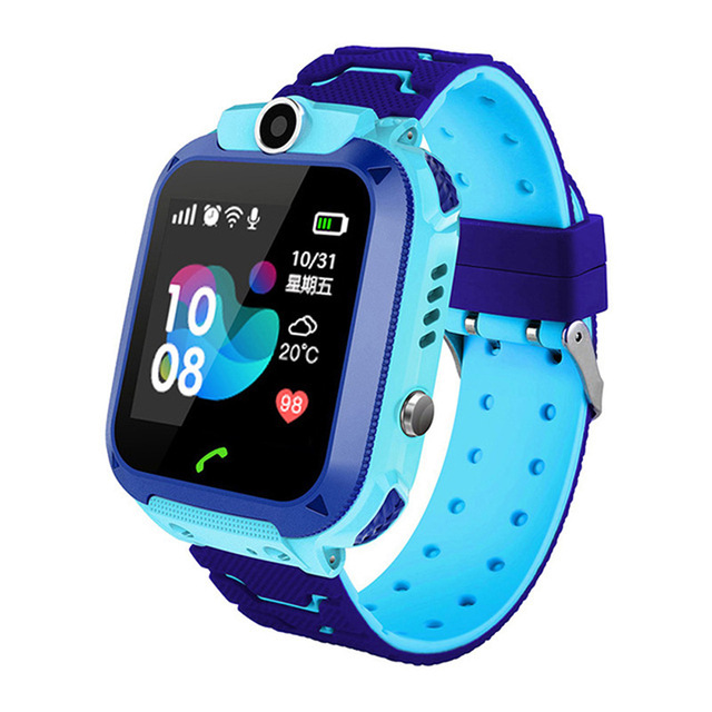 Q12 genio transfronterizo de cinco generaciones de niños inteligentes reloj infantil impermeable Cámara teléfono reloj smartwatchkid