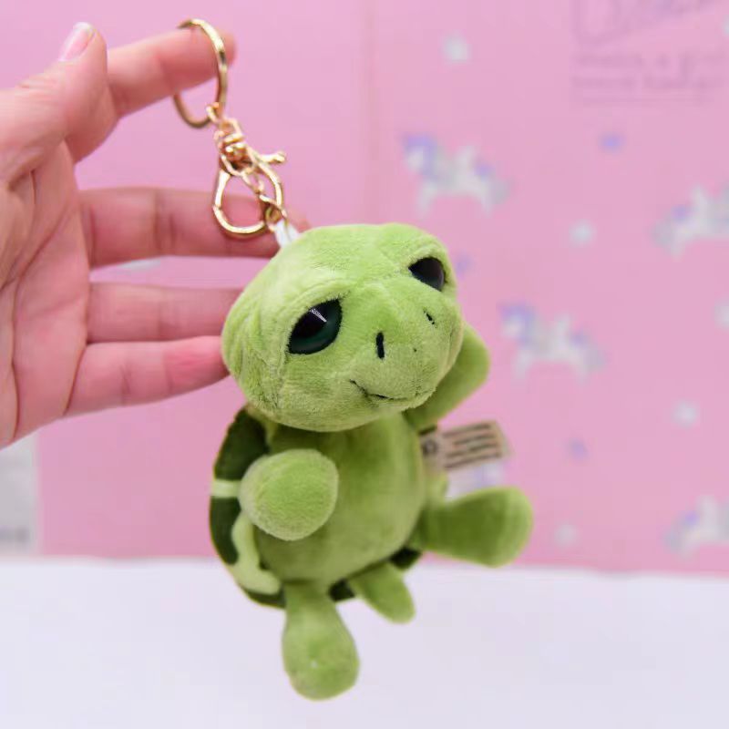 Nuevo transfronterizo jungla animal llavero elefante león colgante juguetes de peluche decoración bolsos llavero al por mayor
