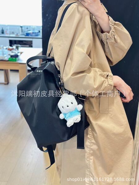 Quality nylon waterproof universal backpack for men and women