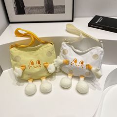 かわいい醜い萌え漫画チーズバッグ女性日系insソフト萌え少女斜めバッグ森系フレッシュ餃子バッグ