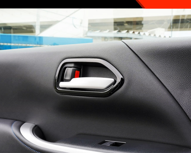 Suitable for Toyota 22 VOXY NOAH 90 series modified inner door bowl decoration front inner handle special patch frame