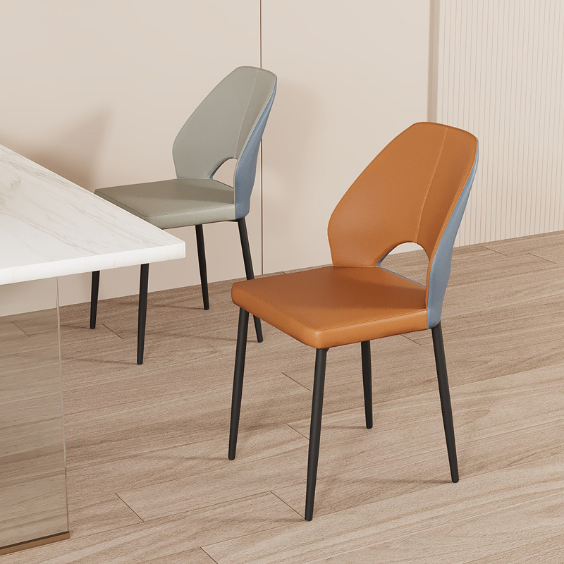 Silla de respaldo perezoso taburete red creativo escandinavo ins estilo silla de comedor silla de comedor creativa silla de comedor