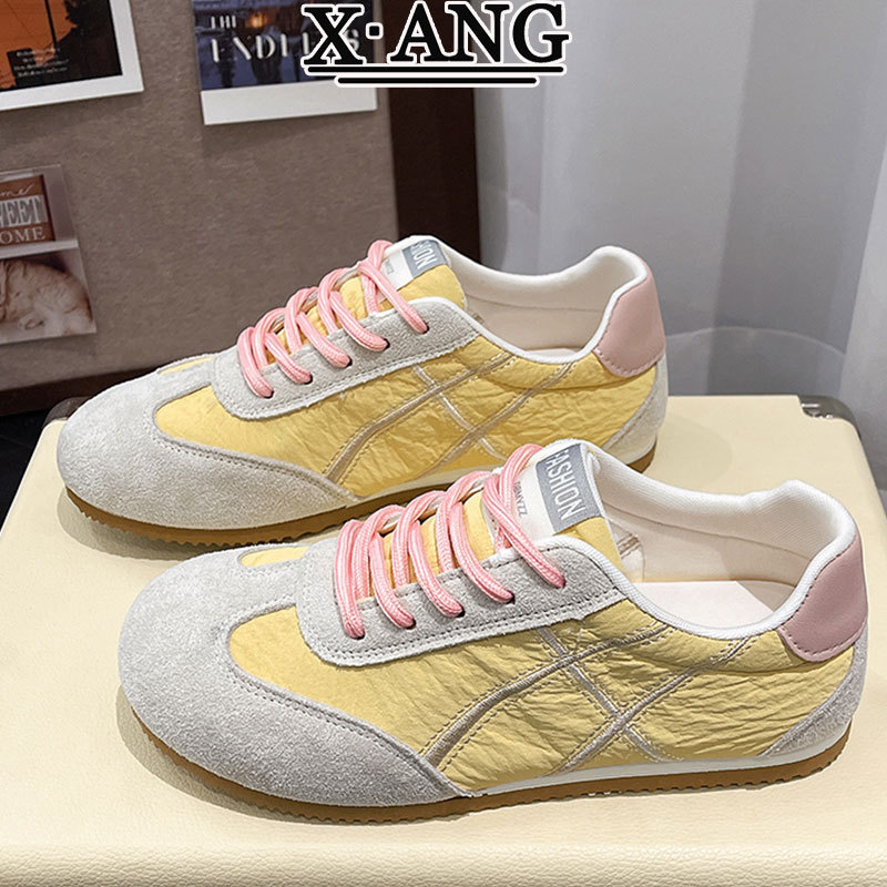 True Color Matching German Training Shoes Women's All-match Forrest Gump Shoes Spring and Summer 2025 New Soft Sole Not Tired Feet Casual Sports Women's Shoes
