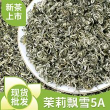 横县新茶茉莉飘雪250g散装茶叶花茶浓香型特级茉莉花茶厂家批发