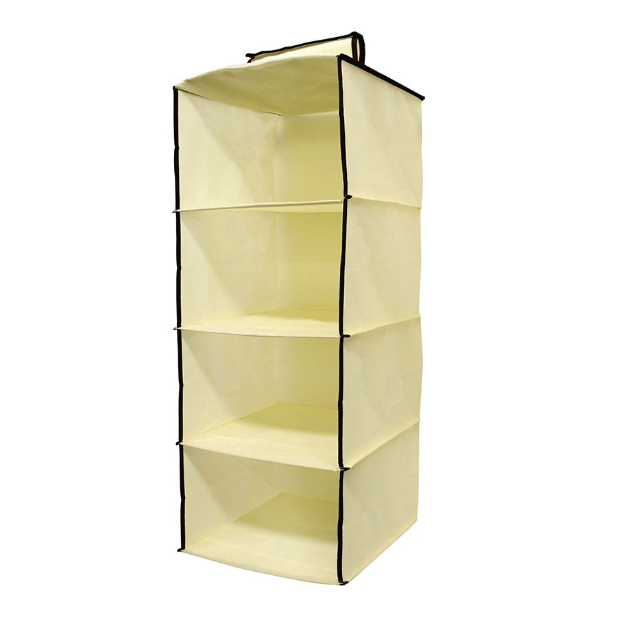 Bolsa de almacenamiento de cubierta a prueba de polvo para ropa doméstica bolsa de almacenamiento de pared tipo cajón multicapa para ropa interior caja de almacenamiento gruesa