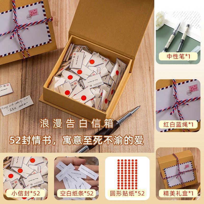 Carta de amor mini sobre nicho pareja confesión cápsula nota de amigos pequeños recuerdos de amistad