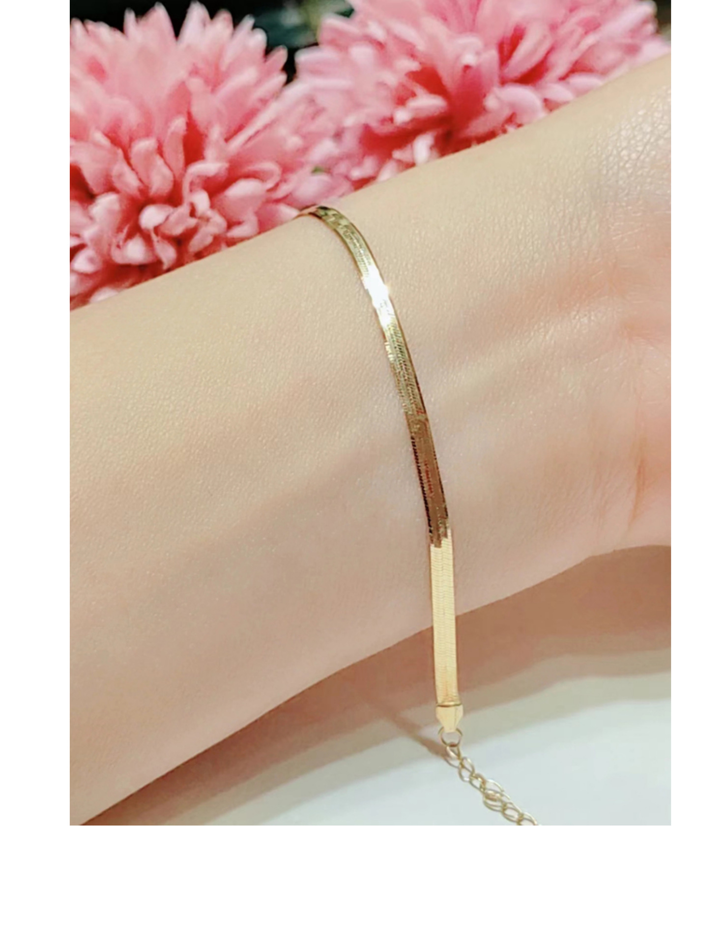 5g Weight Bracelets Classification 925 sterling silver Chain Material 1 Piece Quantity Holiday, Daily Occasion 925 Sterling Silver Material Geometric Pattern Women's Gender Plating Design Simple Style, Classic Style Style 925 Sterling Silver Bracelets Simple Style Classic Style 5