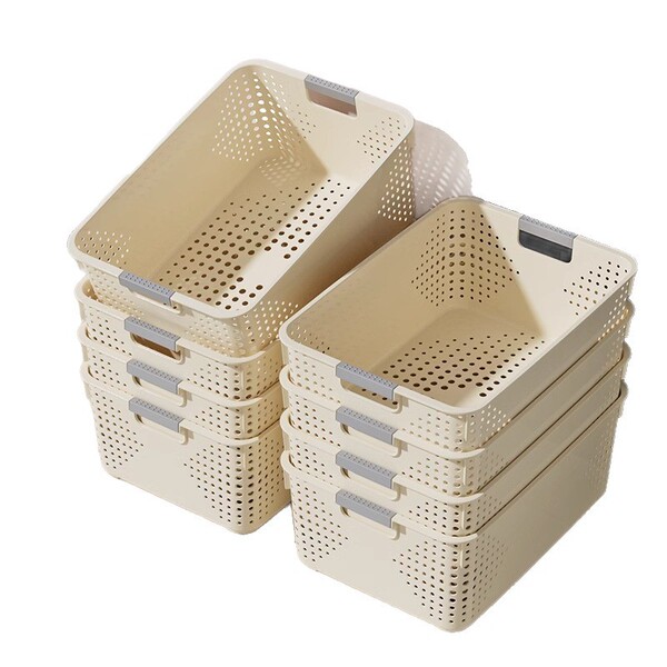 Plastic big storage basket