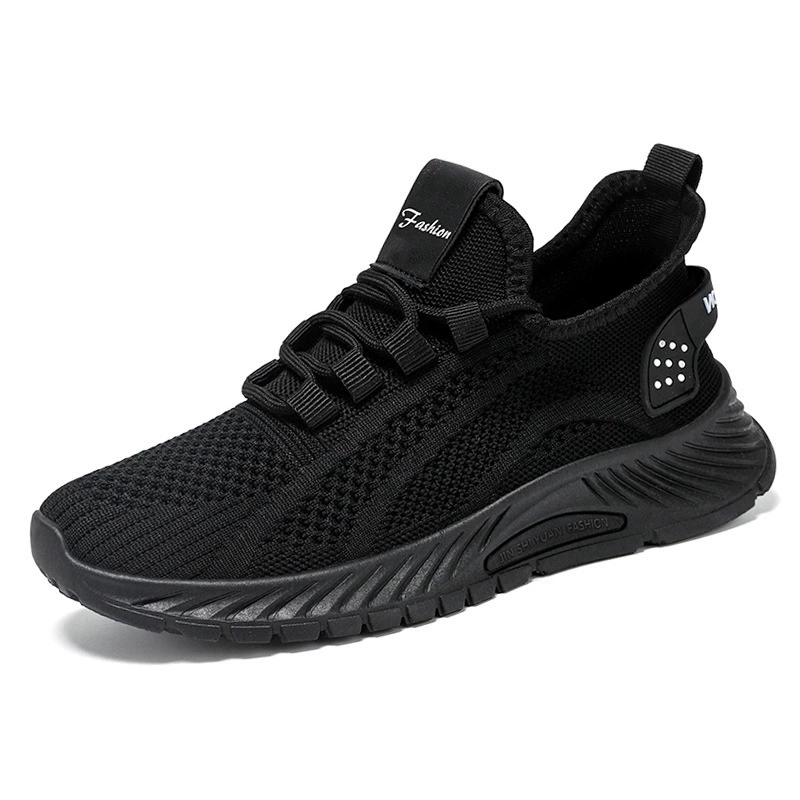 Туфли Женские спортивные туфли Flyweave дышащие сетчатые подошвы мягкие подошвы без усталости беговые универсальные туфли крупного размера Женские туфли