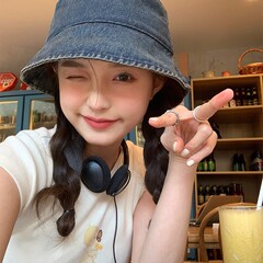 【私の頭は丸くない】古いカウボーイ漁師帽を作る春夏の薄い日焼け止め盆帽