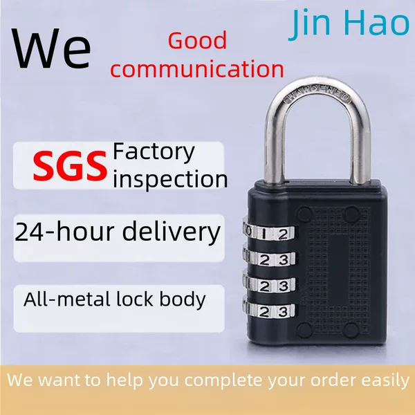 Jin Hao spot zinc alloy padlock gym password lock shipped on the same day