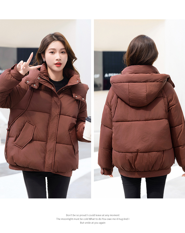 Dames donsjas modieus losvallend dik gewatteerd jasmodel_voghion.com