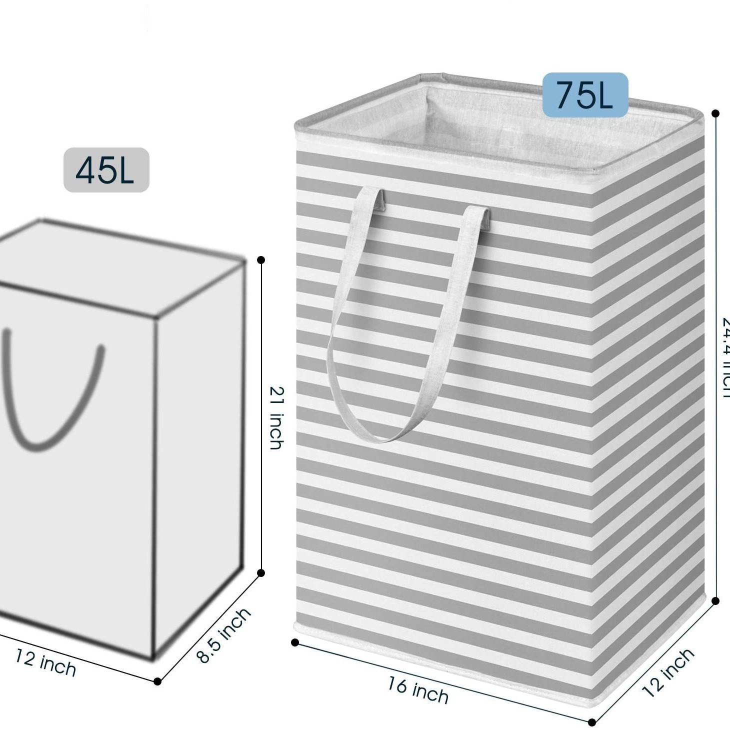 Cesta de lavandería ropa sucia cesta de almacenamiento cesta de ropa cesta de juguete Cubo de artículos diversos cesta de lavandería doméstica Marco de ropa de tela cesta