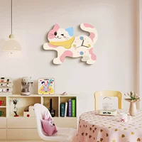 Cream wall watch for living room, creative sconce