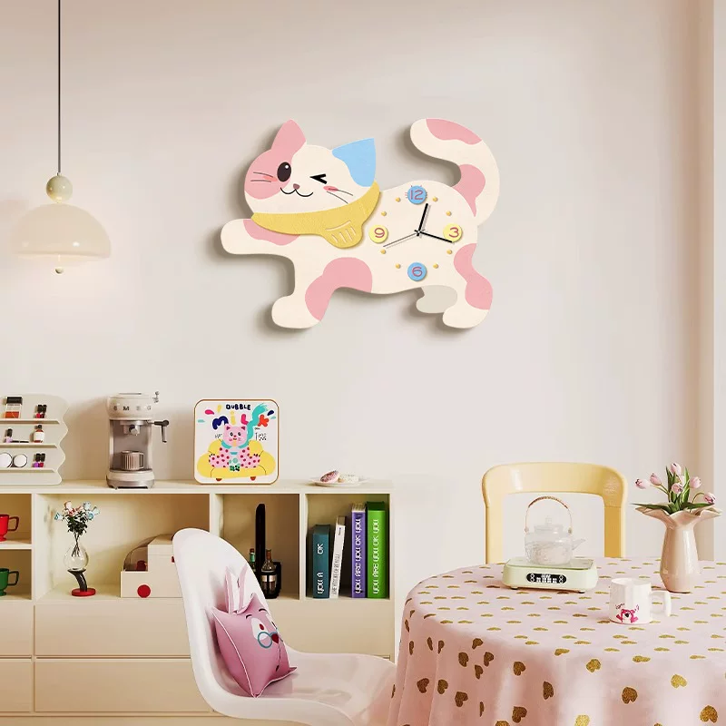 Cream wall watch for living room, creative sconce