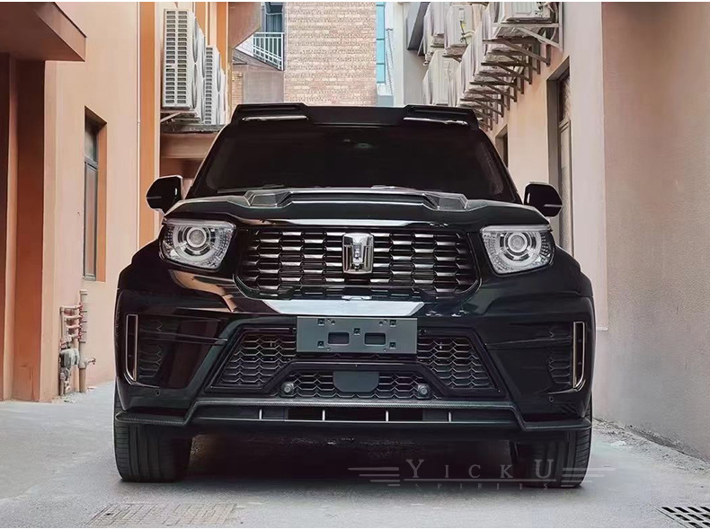 Suitable for Tank 700 Modification First Limited Edition Front Bumper Grille Rear Bumper Lip Wheel Eyebrow Dry Carbon Hood Tail Top Wing