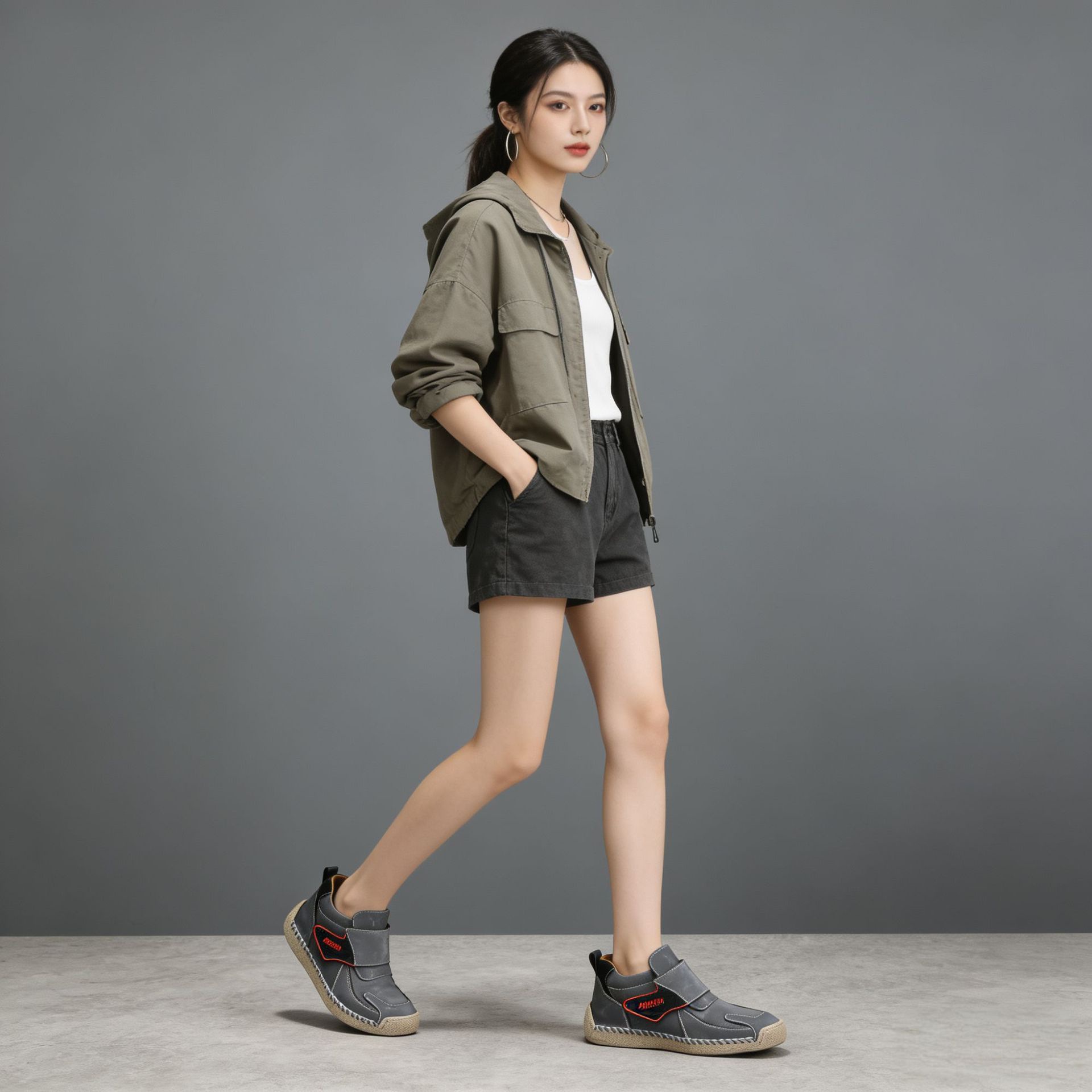 Comfortabele dames instappers platte schoenen met zachte zool_voghion.com