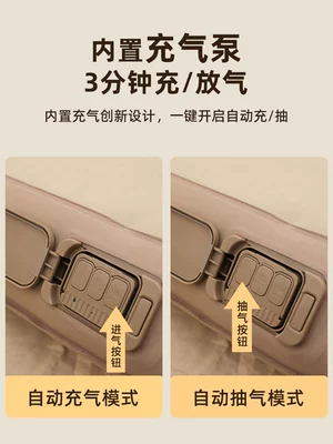 Rear seat inflatable car mattress, Vehicle-mounted inflatable bed