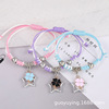 Bracelet, universal woven trend set handmade, Korean style, 3 piece set, wholesale